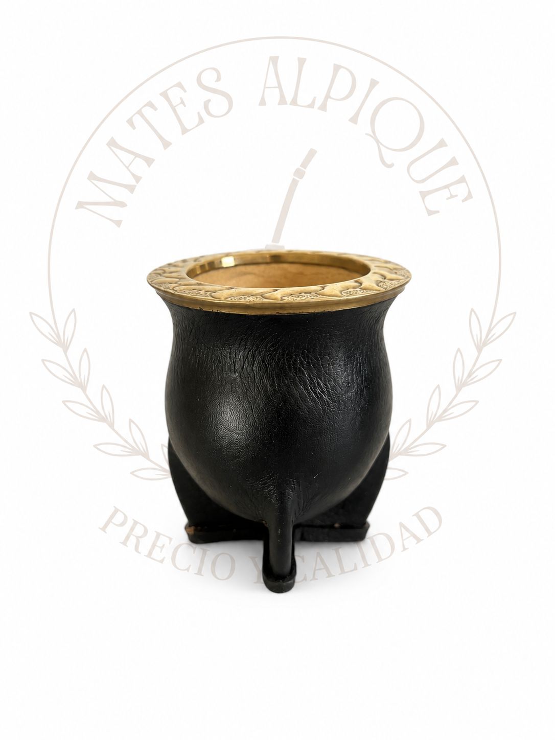 Mate Camionero de Calabaza Cincelado